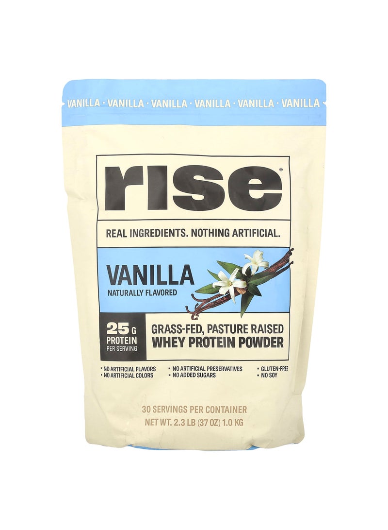 Whey Protein Powder, Vanilla, 2.3 lb (1 kg)